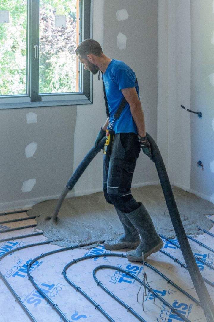 Travaux d'isolation sol Auvergne 